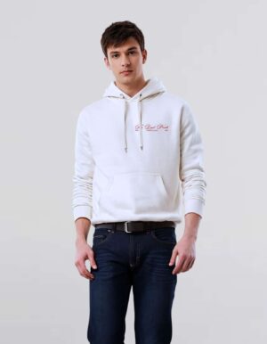 White Oversized Hoodie