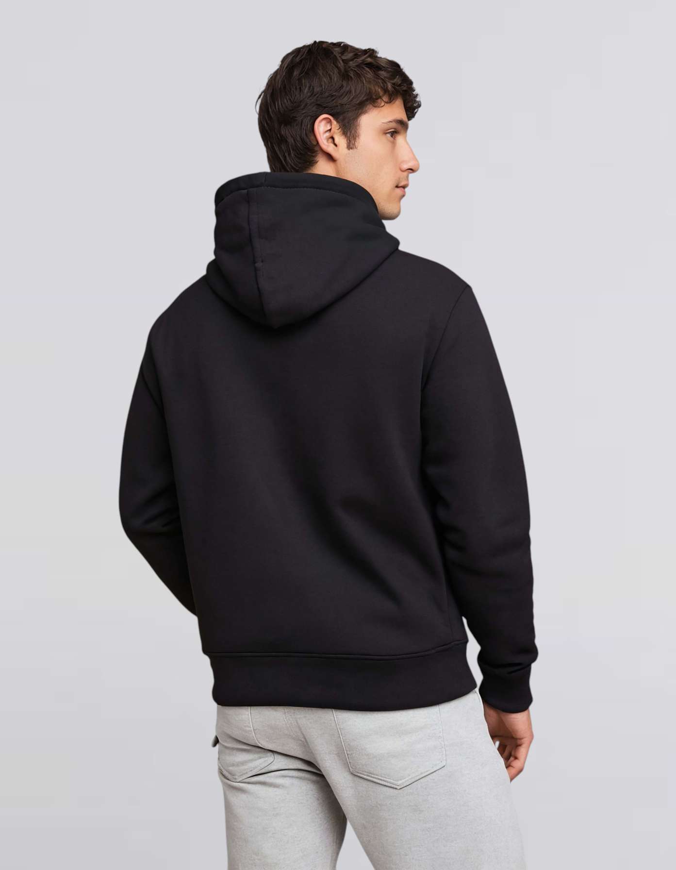 Oversized Black Hoodie - Image 3