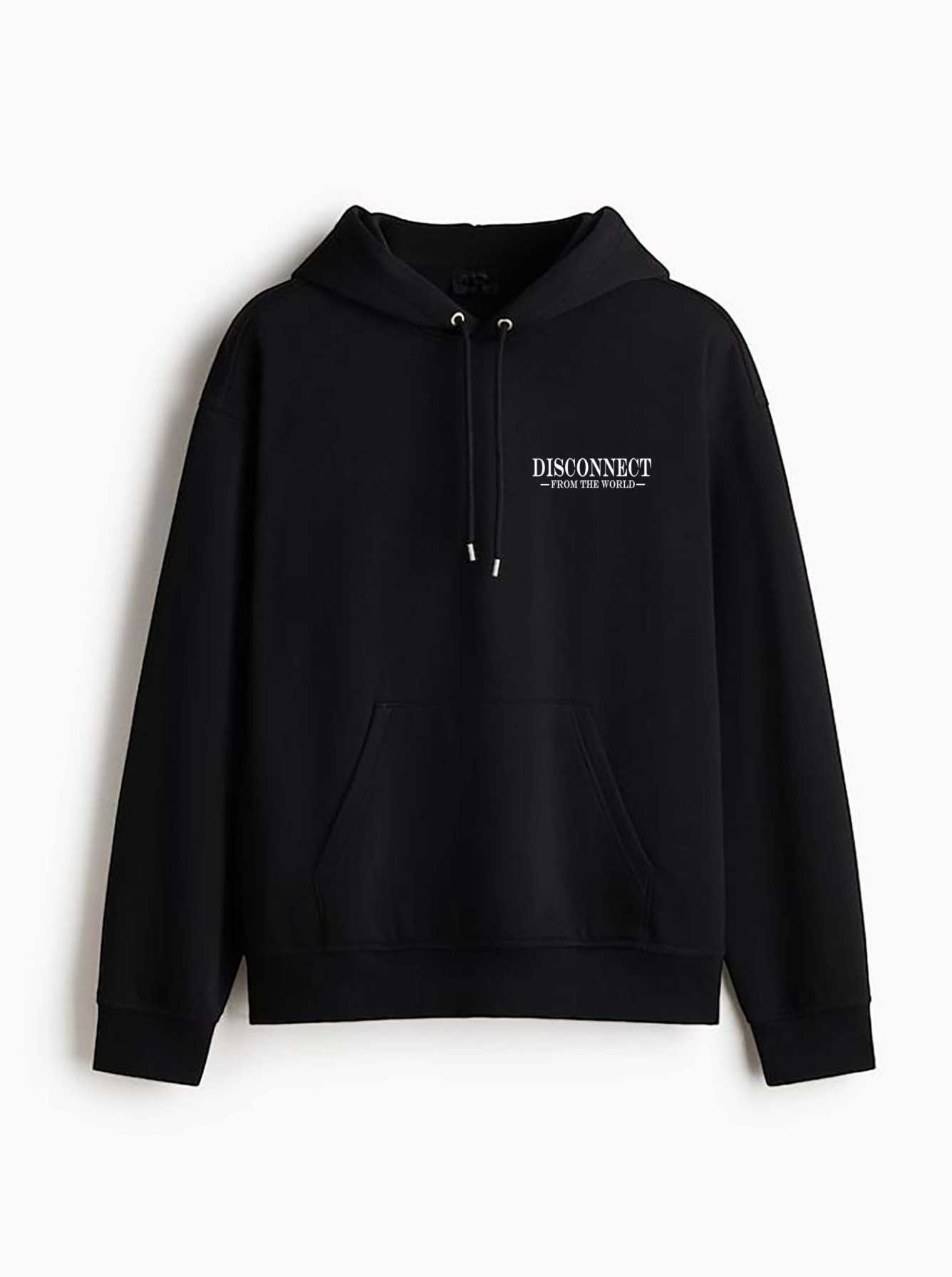 Oversized Black Hoodie - Image 4