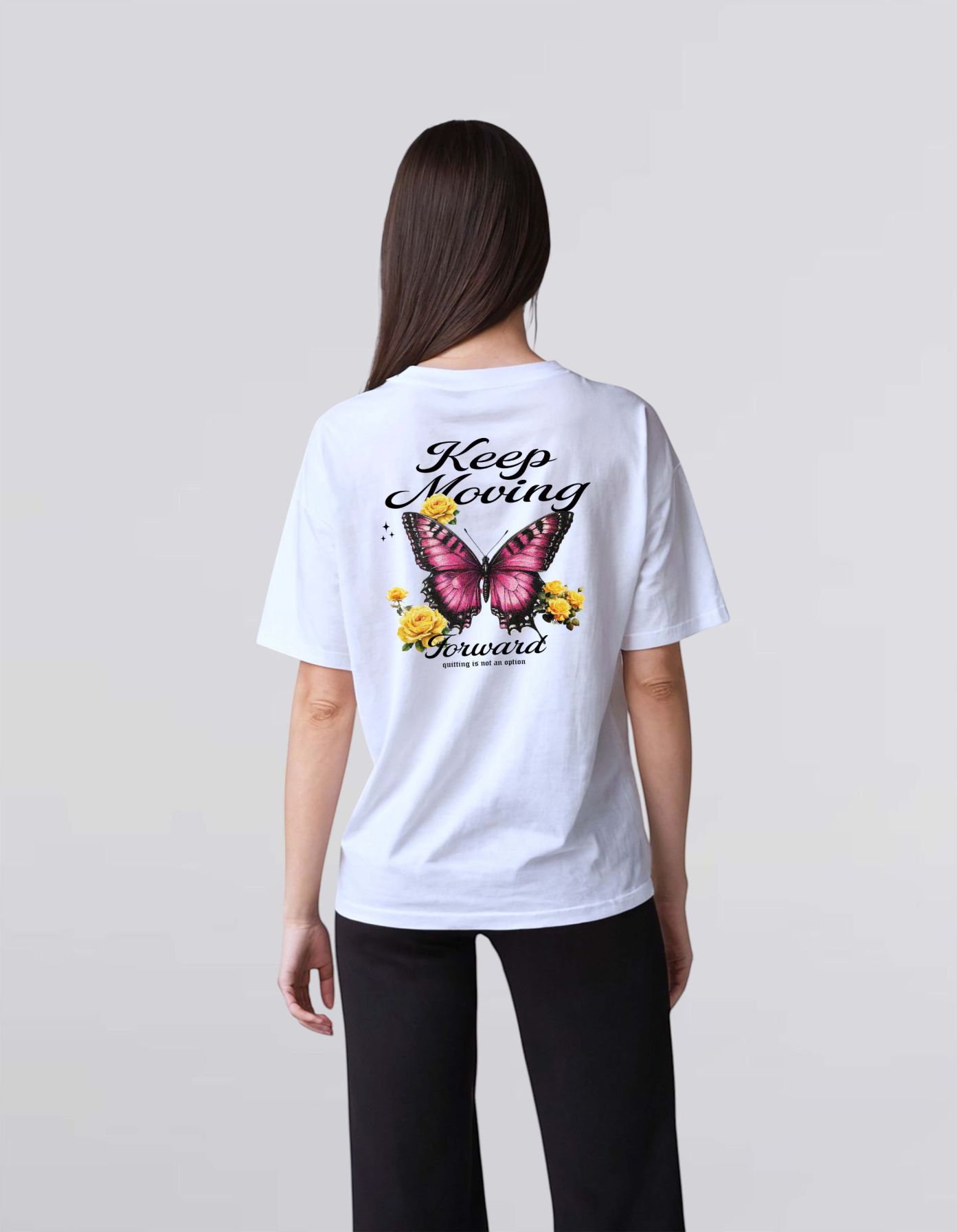 Oversized cotton T-shirt - Image 3